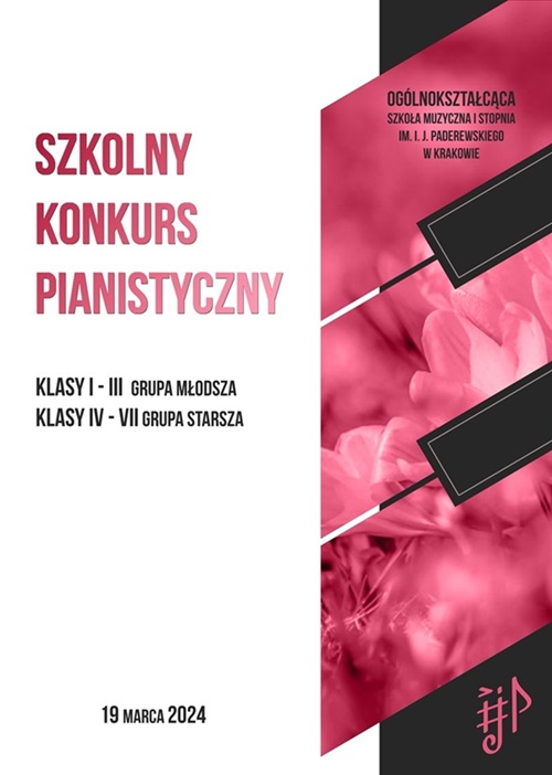 Szkolny konkurs pianistyczny